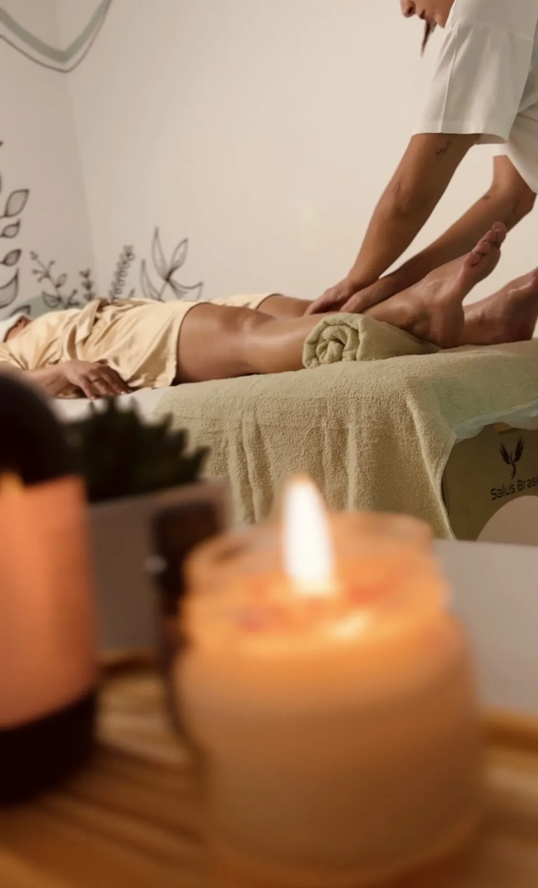 Ambiente de Day Spa e relaxamento da Slim Beauté